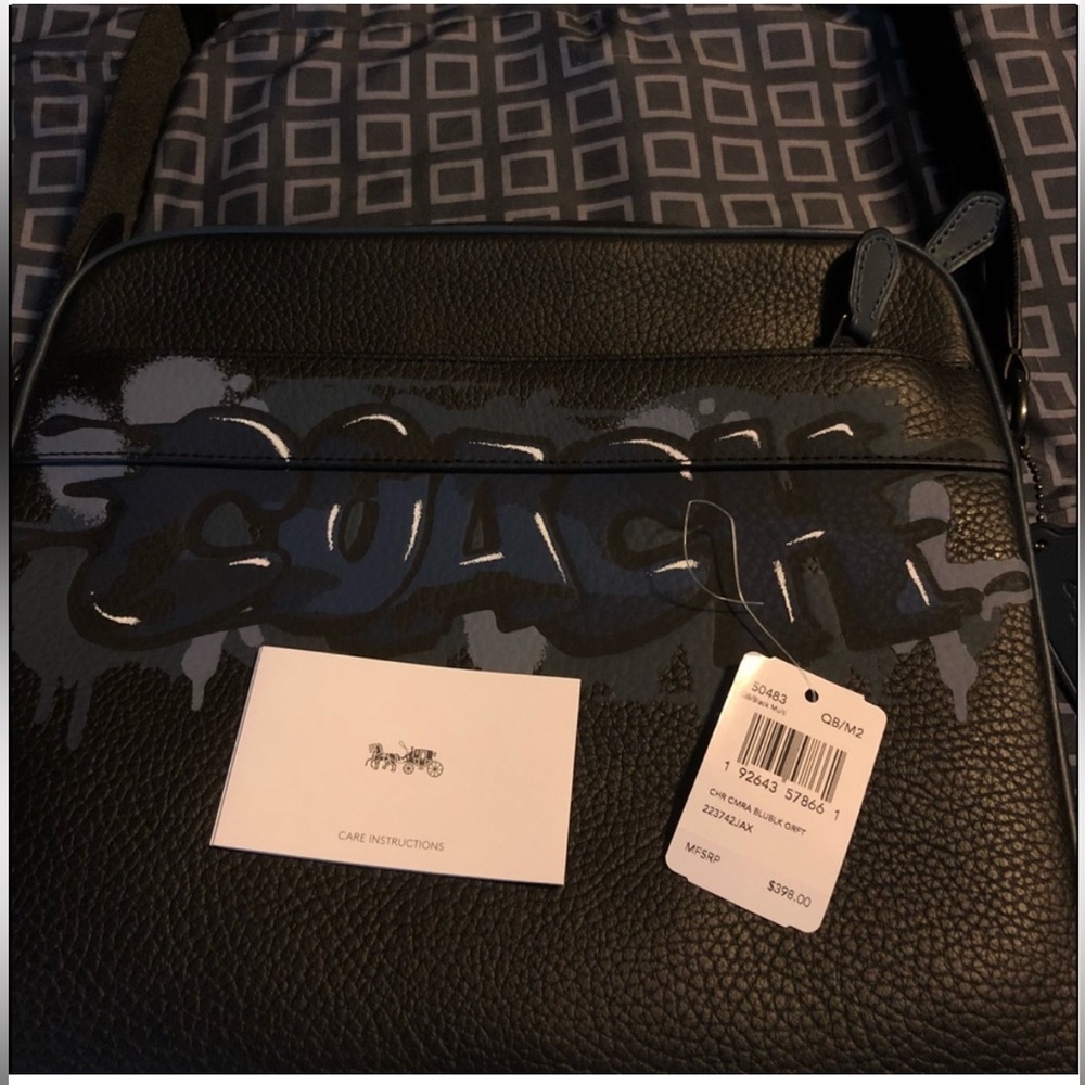 [60% OFF!!!] Coach Graffiti Messenger Bag